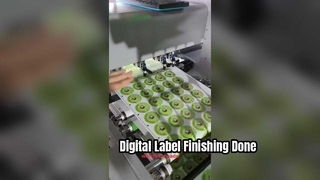 Stanzmaschine für den digitalen Etikettendruck