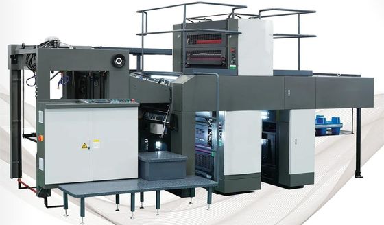 Qualität  Double Side Single Color Alcohol Dampening A1 Format Offset Book Printer Fabrik
