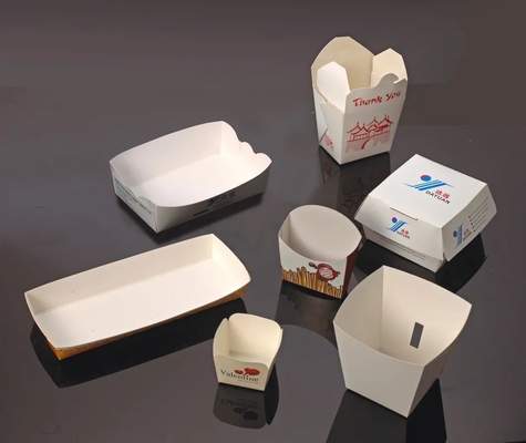 Heißluft-Kleber-Hamburger-Papierkasten, der Maschine 50pcs/Min herstellt