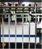 Stellen-UVbeschichtungs-Maschine des Buch-5500PCS/H für klebende Aufkleber
