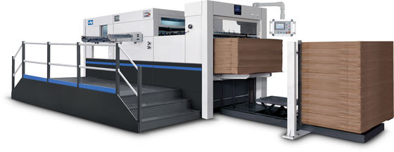 Flachpapier-Druckschneidemaschine Abfallentfernung