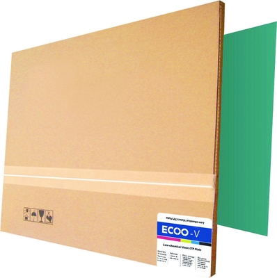 EcooGraphix Negativfotopolymer konventionelle violette CTP-Platte für den Zeitungsdruck