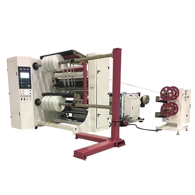 Multifunktionsfolien-Papier-Rolle, die Rückspulenmaschine 300m/min aufschlitzt