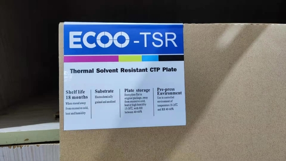 Positive thermische CTP-Platte mit hoher Empfindlichkeit, doppellagige UV-Tinte