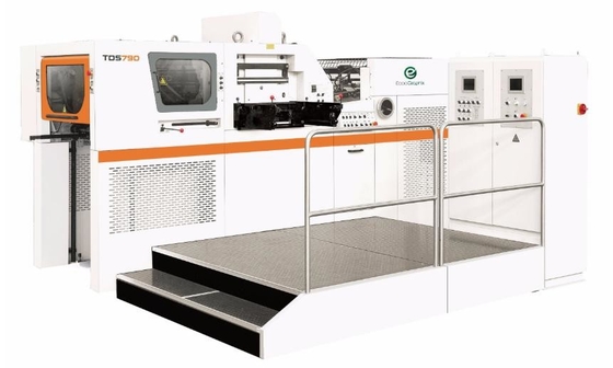 Hochleistungsmaschine für das Stempeln von Folie mit Schnittdruck Ecoo-TDS800
