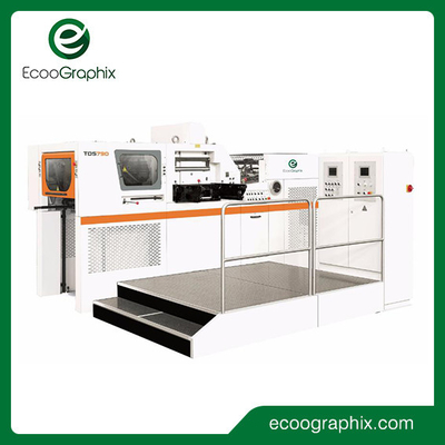 Platten-Art Folie, die stempelschneidene Maschine mit Stahlblatt stempelt