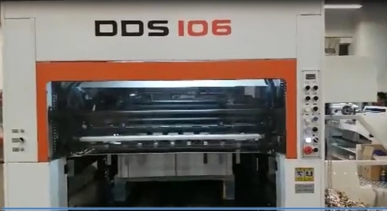 Automatische großformatige Folienpräge-Stanzmaschine mit 7000 Blatt pro Stunde