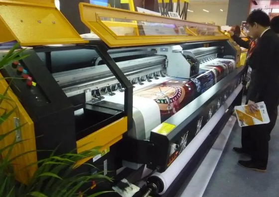 Färbungs-Sublimations-Drucker Roll To Roll der Textilhohen auflösung