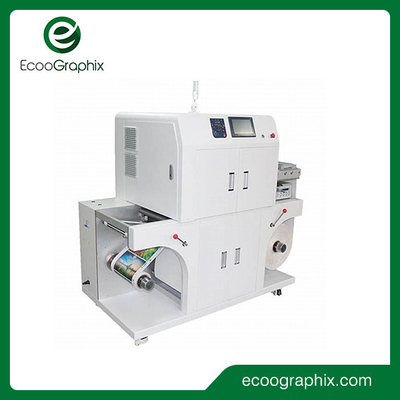 Digitale Rolle-zu-Rolle-Etikettendruckmaschine 1200 x 2400 dpi, 4 Farben