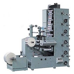 Flexodruckmaschine für UV-Etiketten, automatisch, 60 m/min, 6 Farben