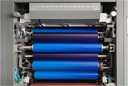 Automatische Rotationsoffsetdruckmaschine, multifunktional, hohe Geschwindigkeit