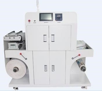 Digitale Rolle-zu-Rolle-Etikettendruckmaschine 1200 x 2400 dpi, 4 Farben