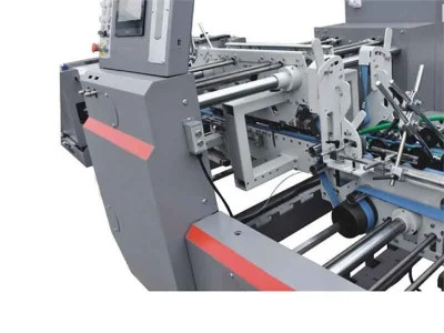 Karton-Ordner Gluer-Hochgeschwindigkeitsmaschine Ecoographix automatische für das Verpacken