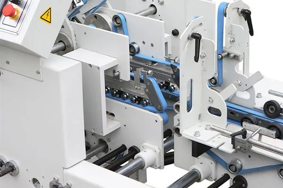 Karton-Ordner Gluer-Hochgeschwindigkeitsmaschine Ecoographix automatische für das Verpacken