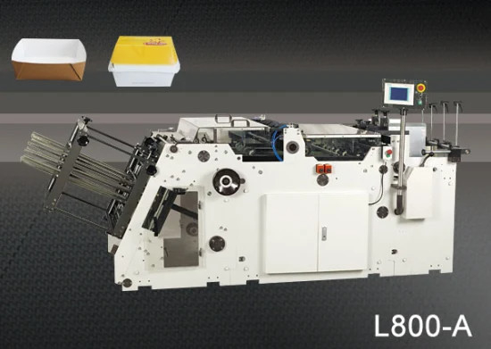 Automatische Faltschachtel Ecoographix, die Maschine für Nahrung herstellt