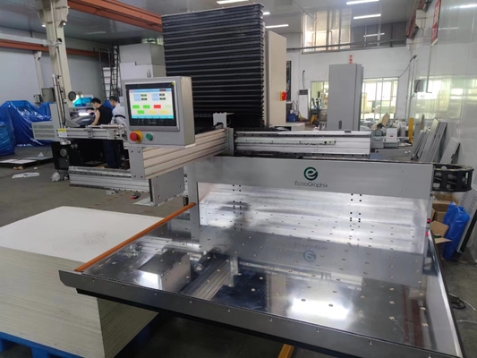 Plc-Steuerdoppelt-Schienen-Papier-Schaufellader mit Aluminiumlegierungs-Plattform