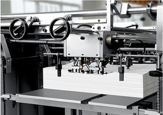 180-350gm Blatt Quadrat Boden Einkaufspapier Tasche Formierung Maschine mit Griff Löcher