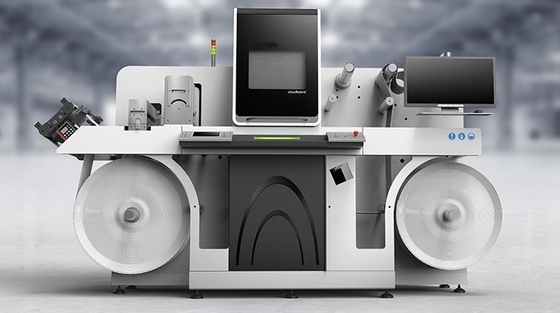 Digital-Aufkleber-Verschönerungs-Tintenstrahl-Digitaldrucker mit dem UVlack-und Folien-Stempeln