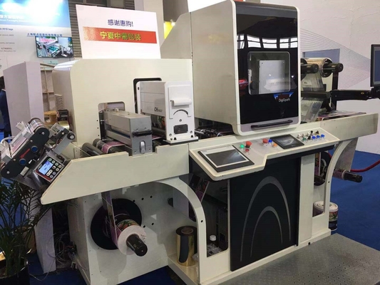 Digital-Aufkleber-Verschönerungs-Tintenstrahl-Digitaldrucker mit dem UVlack-und Folien-Stempeln