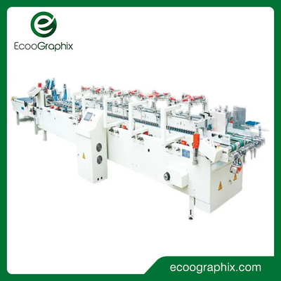 Ecoographix Automatische Kartonfaltklebemaschine für Verpackungen