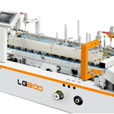 Ecoographix Automatische Kartonfaltklebemaschine für Verpackungen