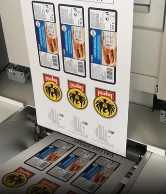 Automatisch berechnende Etikettendruckmaschine mit 320 mm Medienbreite