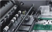 Vierfarbige Offsetdruckmaschine für den gewerblichen Druck