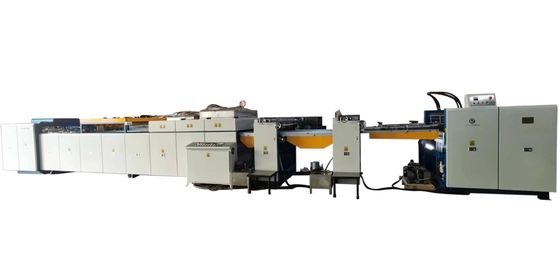 UVlackierungspapier, das beschichtende Gesamtmaschine 25 - 80m/Min glasiert