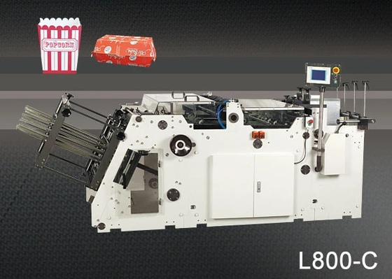 Automatischer Papierkasten, der den Maschinen-Kasten aufrichtet herstellt, Maschine bildend 200 Stücke/Minute