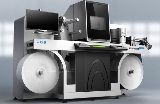 Etikett Digitale Inkjet-Drucker Druckmaschine Kaltstempel und Inkjet-Lack Verbesserung