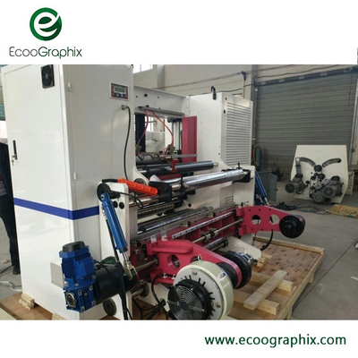 Automatische aufschlitzende Rückspulenmaschine für Thermopapier Ecoographix 110m/Min