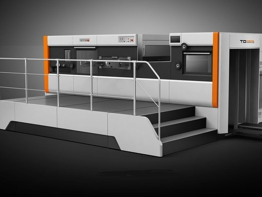 Ecoographix Automatische Druckmaschine zum Schneiden und Stempeln von Hot Foil mit Strippen