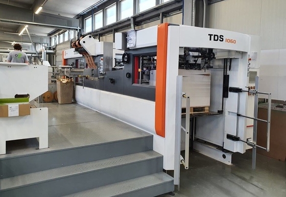 Ecoographix Automatische Druckmaschine zum Schneiden und Stempeln von Hot Foil mit Strippen