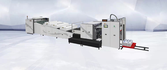 44 Kw 1060mm Format Spot UV Lackiermaschine Hochgeschwindigkeit mit Anilox