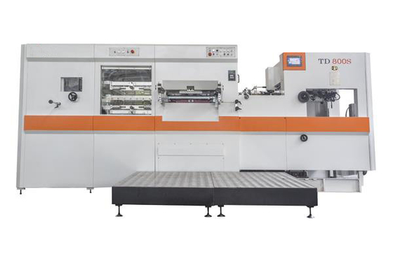 Automatische Folienstempel- und Druckschneidemaschine 800X580MM 7000s/h