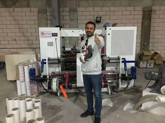 Ecoographix Automatische Schneid- und Wickelmaschine für thermisches Papier