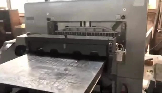 Automatische Programmsteuerung 780 mm Breite Papierschneidemaschine zum Drucken