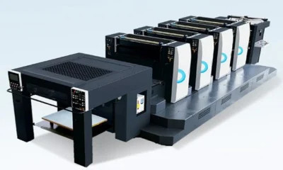 730X528mm Ecoo Vierfarbiger Offsetdruckmaschine mit CC LINK