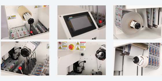 Hochgeschwindigkeits- und Präzisionslabeldruckmaschine mit Vollservomotortechnologie