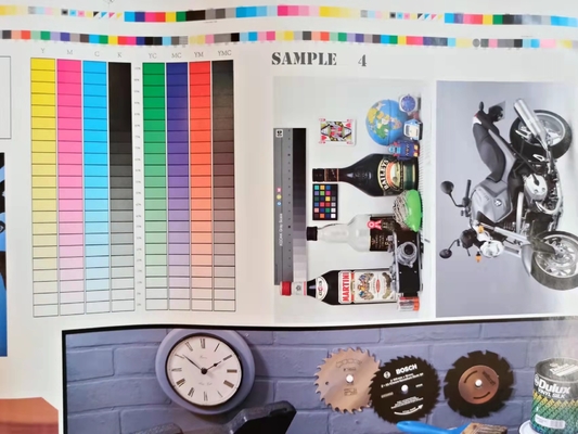 5Color B1 Offset-Lithographische Druckmaschine mit Spotbeschichtung
