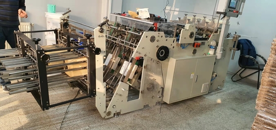 Automatische Karton-Erektor Hamburger / Burger-Box Lebensmittelpapier-Box Herstellung Maschine