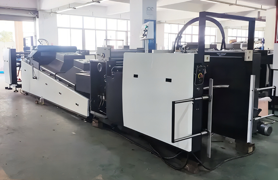Ecoo Coating-760 UV-Lackmaschine für Verpackungs- und Druckmaterialien