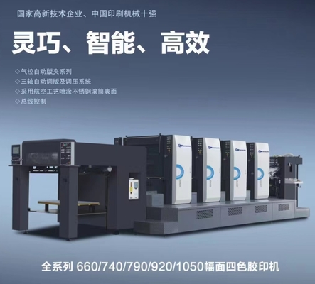 A1 Offsetdruckmaschine 1050 mit Spot UV