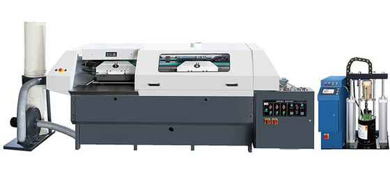 Hochgeschwindigkeitsbuchbindmaschine mit 4 Klemmen mit automatischer Anpassung und PLC-Steuerung