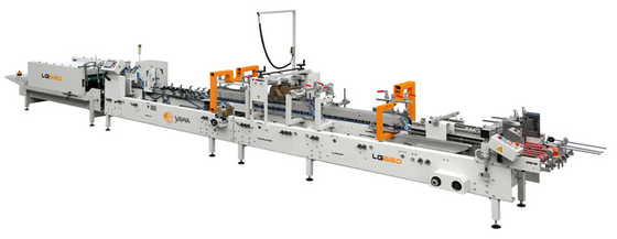 Karton-Papier-Box-Making-Maschine mit Servo-Steuerung für eine verbesserte Genauigkeit