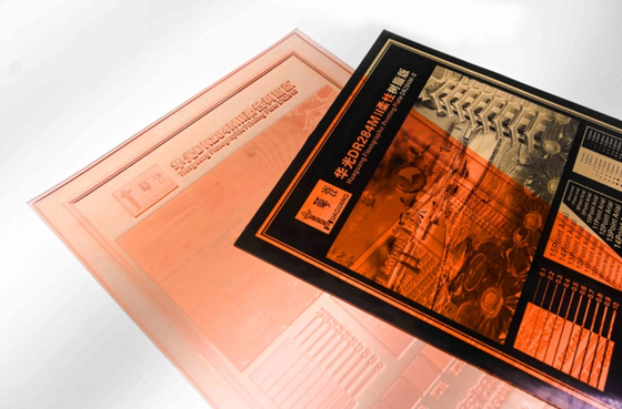 Digitale flexible Photopolymerplatte Packung Druck Flexographische Platte