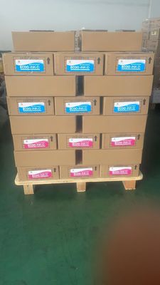 ECOO-INK-F Rote, lösemittelbasierte Offsetdruckfarbe mit 3 Jahren Haltbarkeit in 1 oder 2,5 kg/Dose und 6 Dosen/Karton