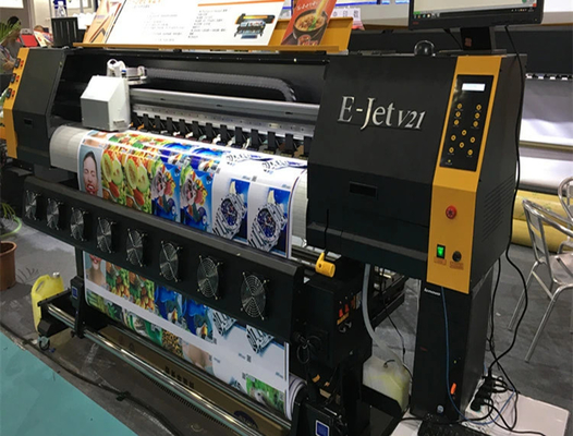 Roll-to-Roll-Sublimations-Digitalen Tintenstrahl-Textildruckmaschine