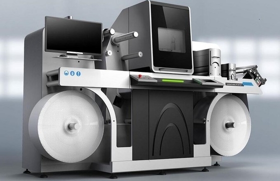 Digitale Etikettendruckmaschine 3D-Roll-to-Roll-Druckmaschine