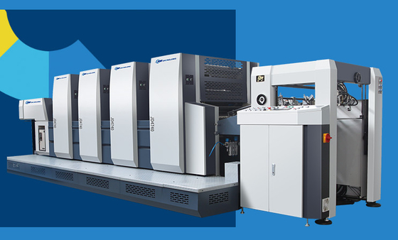 4 Up-Format-Mehrfarbige Offsetdruckmaschine mit 12000sph-Geschwindigkeit